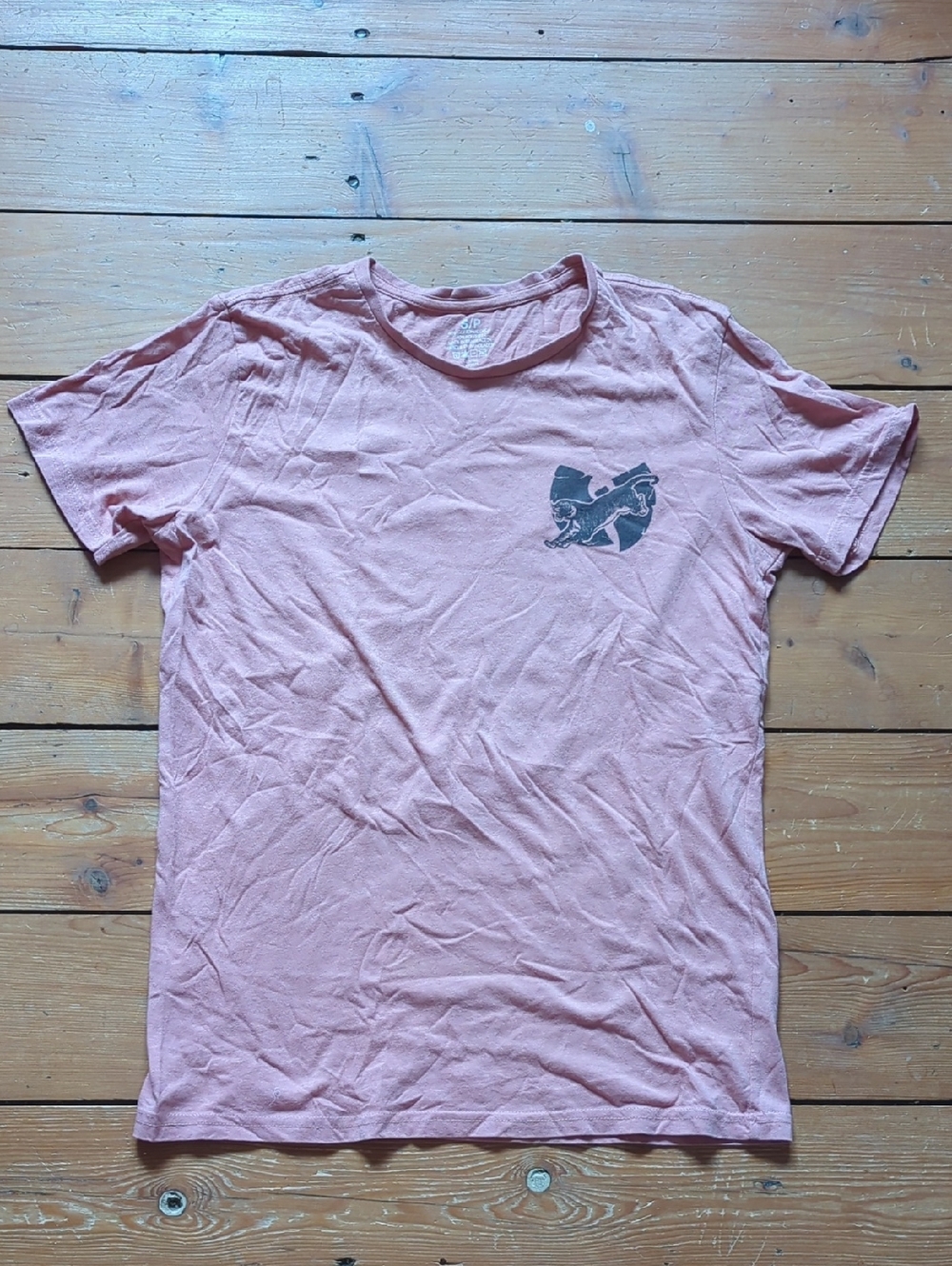 Wu-Tang Clan Peach Color Short-Sleeve Graphic T-Shirt